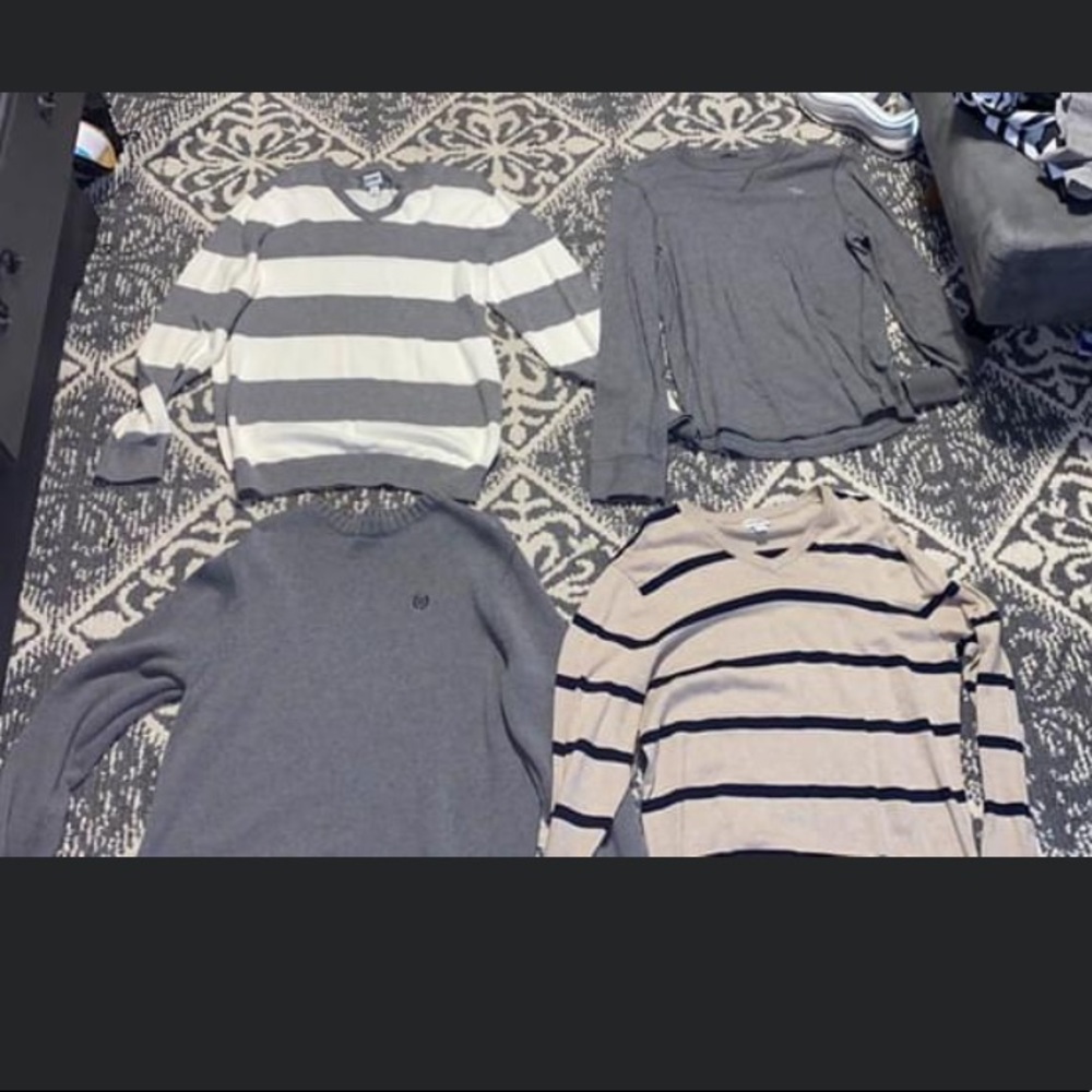 4 Men’s Long Sleeve sweater/Shirt
